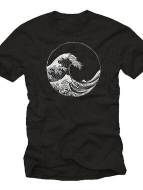 Retro Great Wave Surf T-Shirt 🌊🏄‍♂️ | Men’s Vintage Ocean Graphic Tee